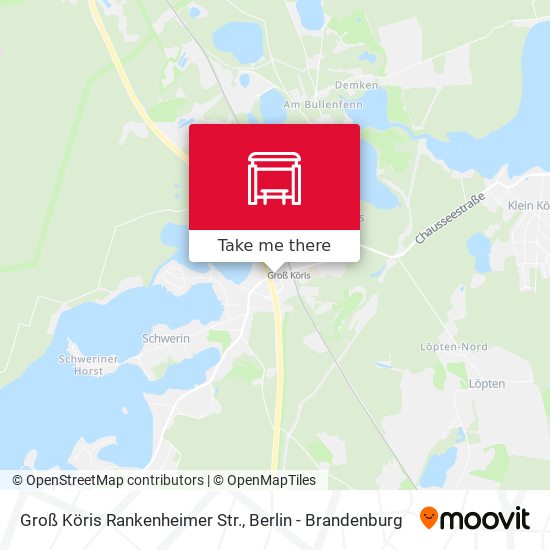 Groß Köris Rankenheimer Str. map