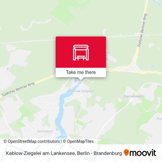 Карта Kablow-Ziegelei am Lankensee