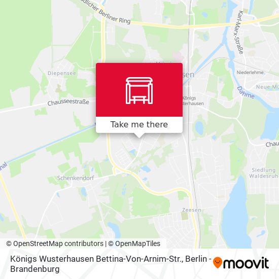 Königs Wusterhausen Bettina-Von-Arnim-Str. map