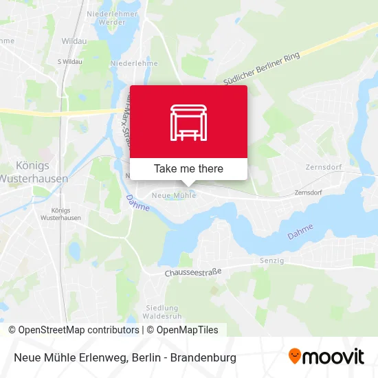 Neue Mühle Erlenweg map