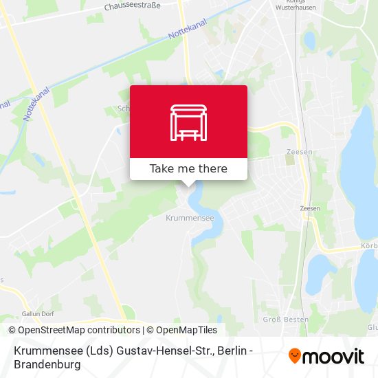 Карта Krummensee (Lds) Gustav-Hensel-Str.