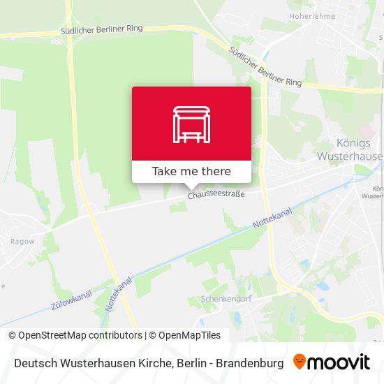 Deutsch Wusterhausen Kirche map