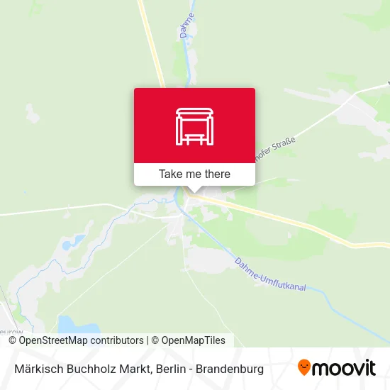 Карта Märkisch Buchholz Markt