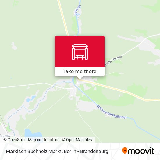 Märkisch Buchholz Markt map