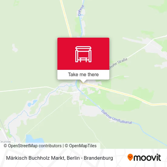 Карта Märkisch Buchholz Markt