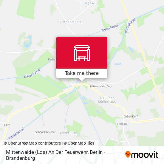 Mittenwalde (Lds) An Der Feuerwehr map
