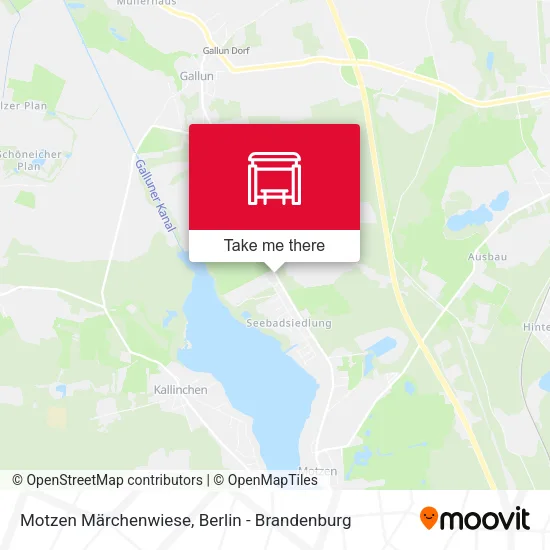 Карта Motzen Märchenwiese