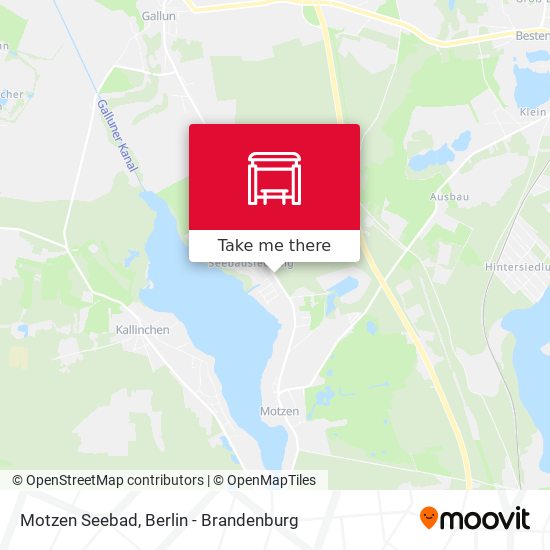 Motzen Seebad map