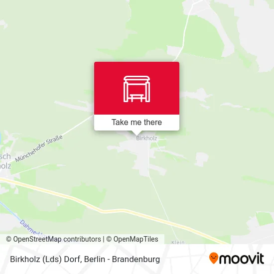 Birkholz (Lds) Dorf map