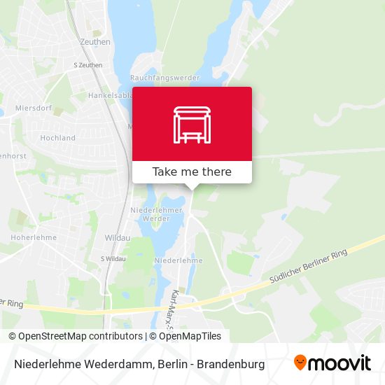 Niederlehme Wederdamm map