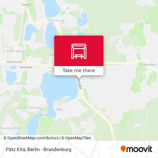 Pätz Kita map