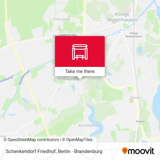 Schenkendorf Friedhof map