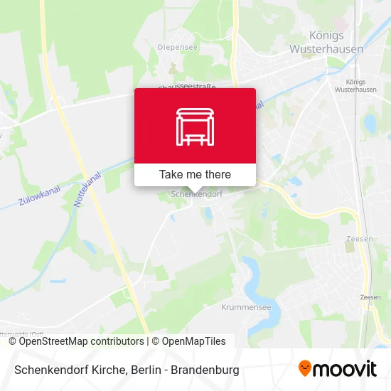 Schenkendorf Kirche map