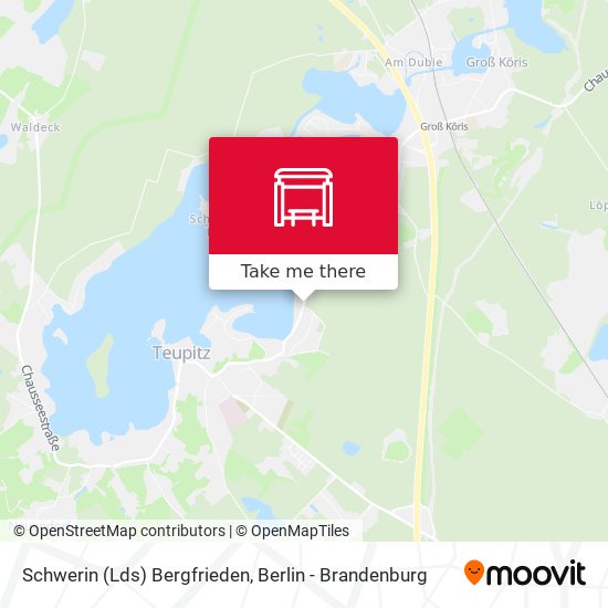Schwerin (Lds) Bergfrieden map