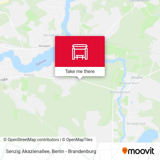 Карта Senzig Akazienallee