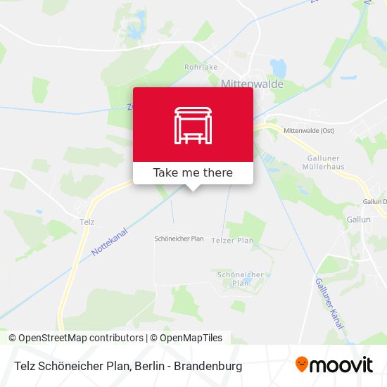 Telz Schöneicher Plan map