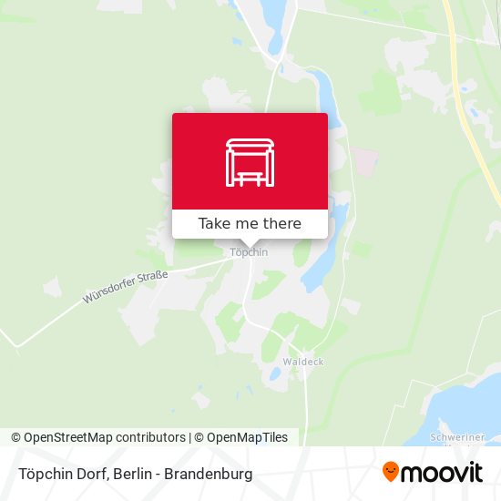 Töpchin Dorf map