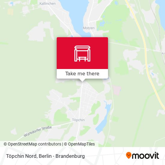 Töpchin Nord map