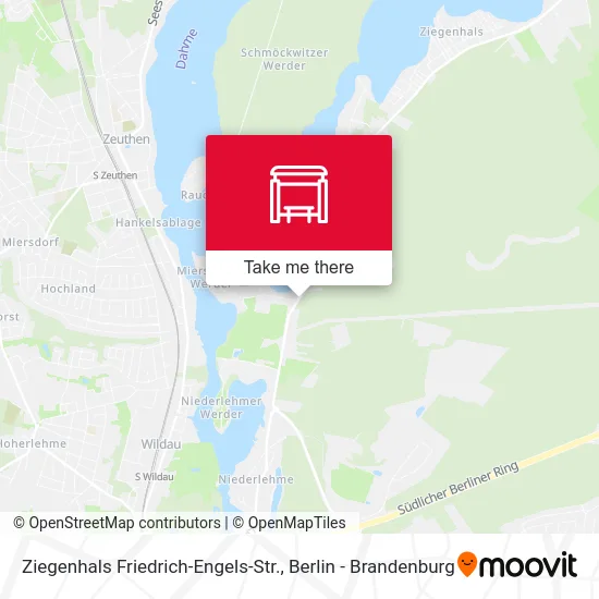 Ziegenhals Friedrich-Engels-Str. map