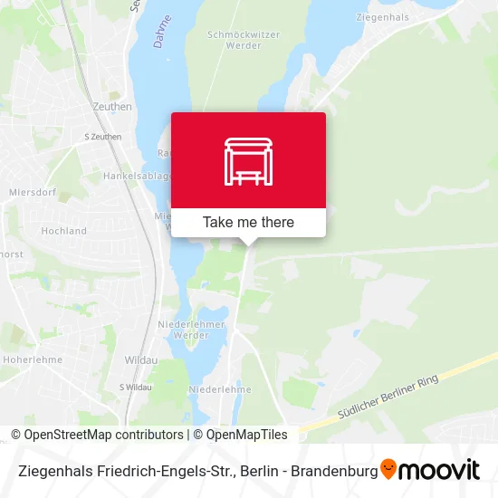 Ziegenhals Friedrich-Engels-Str. map