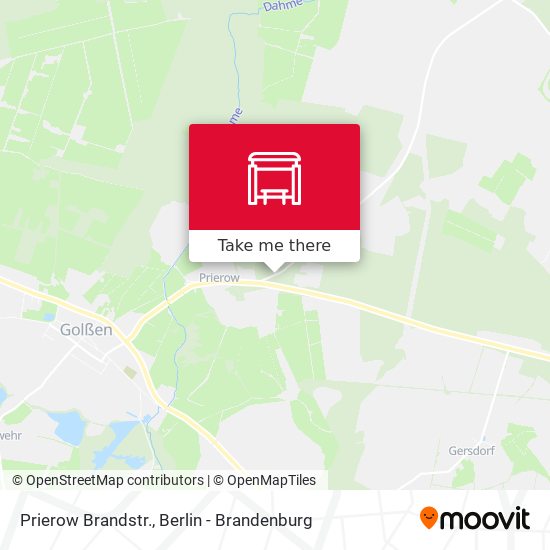 Prierow Brandstr. map