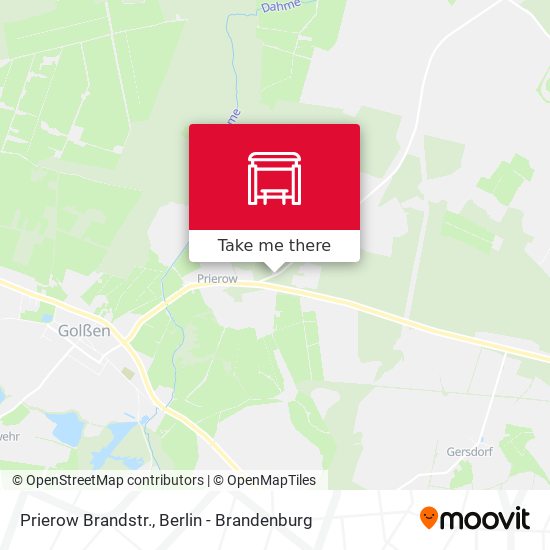 Prierow Brandstr. map