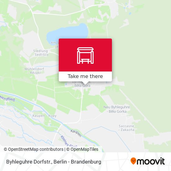 Byhleguhre Dorfstr. map