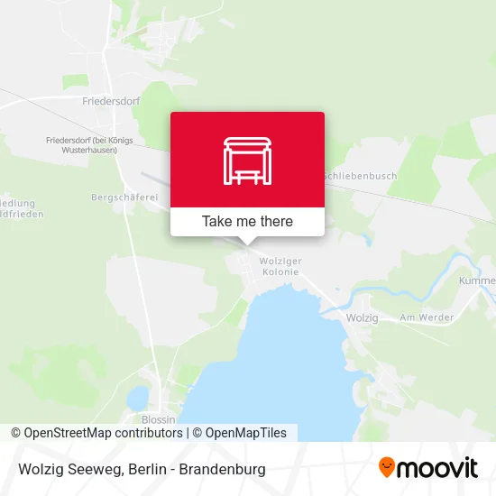 Карта Wolzig Seeweg