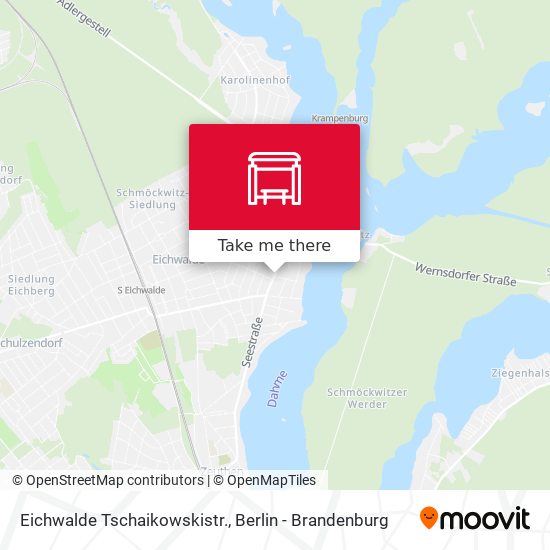 Eichwalde Tschaikowskistr. map