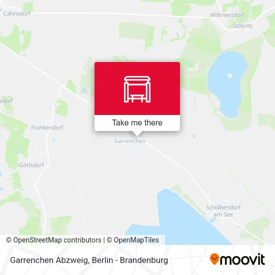 Карта Garrenchen Abzweig