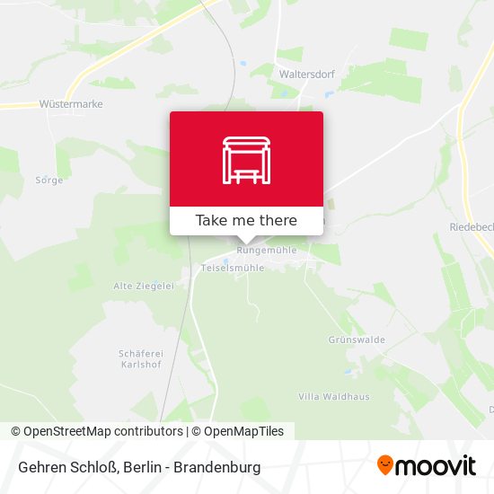 Gehren Schloß map