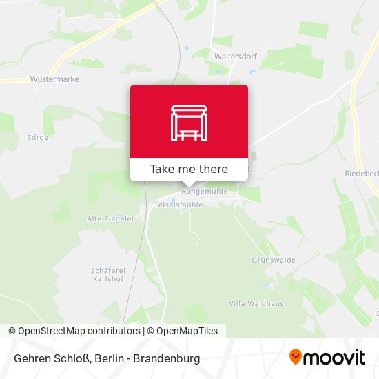 Gehren Schloß map
