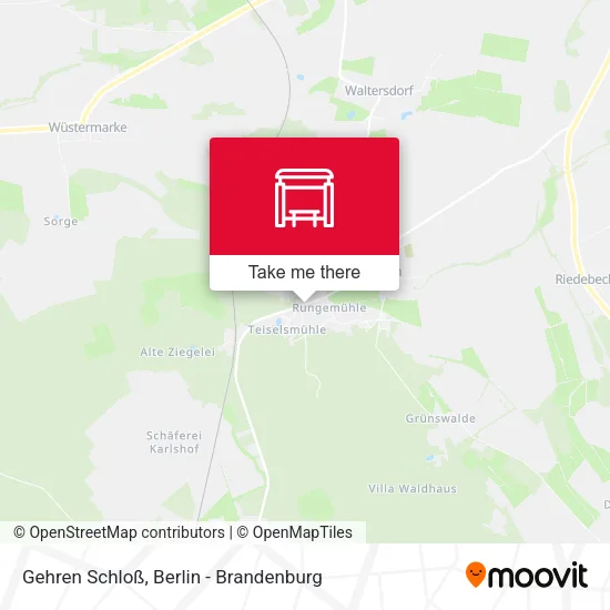 Карта Gehren Schloß