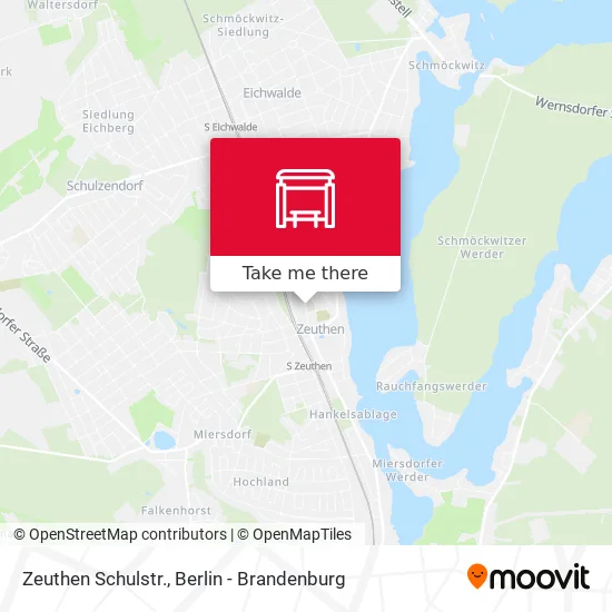 Карта Zeuthen Schulstr.
