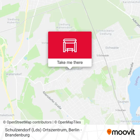 Schulzendorf (Lds) Ortszentrum map