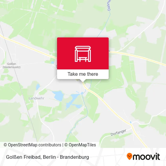 Карта Golßen Freibad