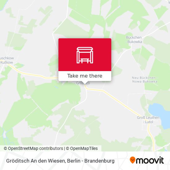 Gröditsch An den Wiesen map
