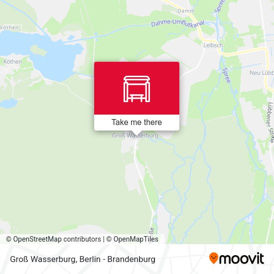 Groß Wasserburg map
