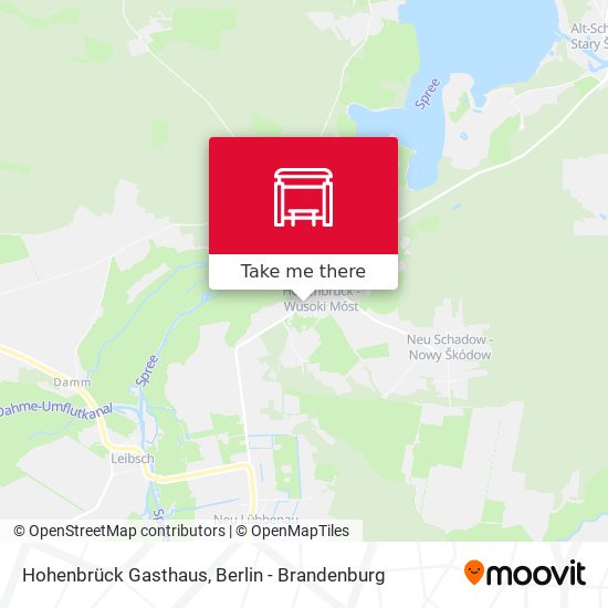 Hohenbrück Gasthaus map