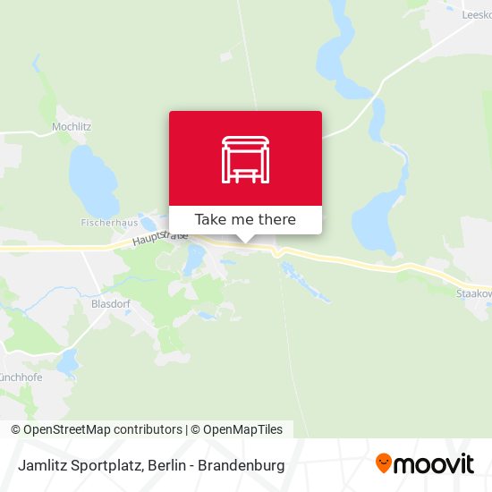 Jamlitz Sportplatz map