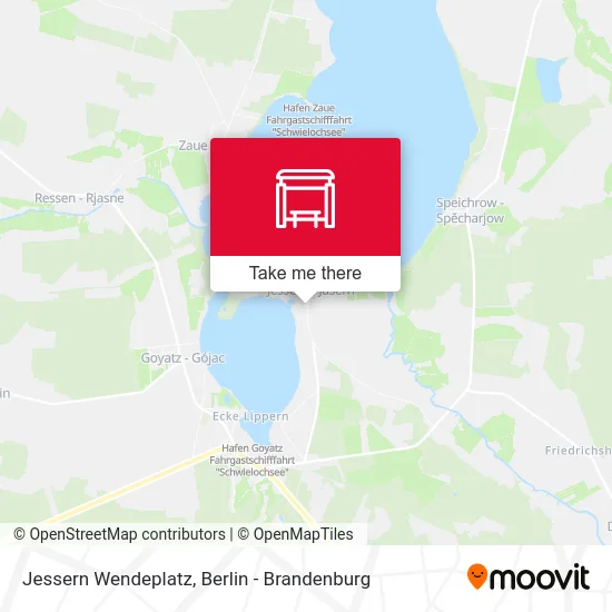 Jessern Wendeplatz map