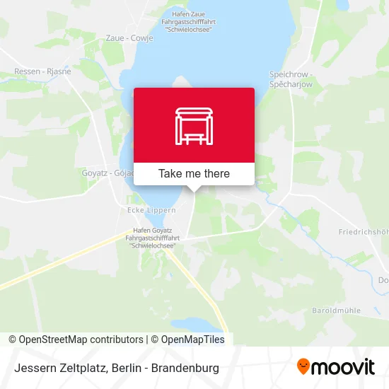 Jessern Zeltplatz map