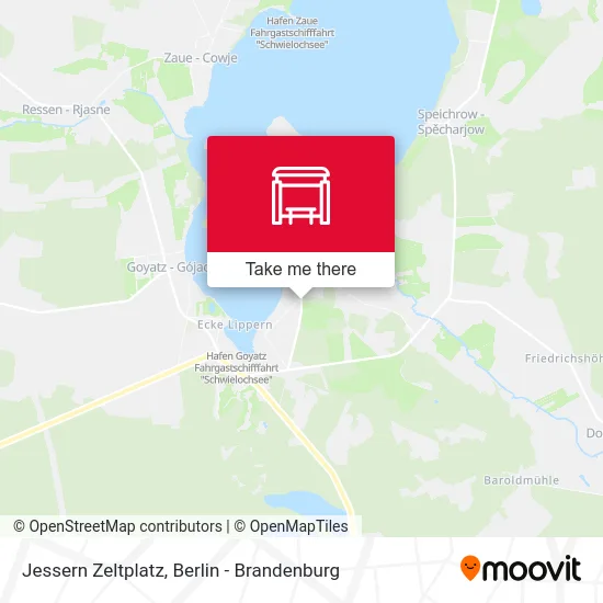 Jessern Zeltplatz map