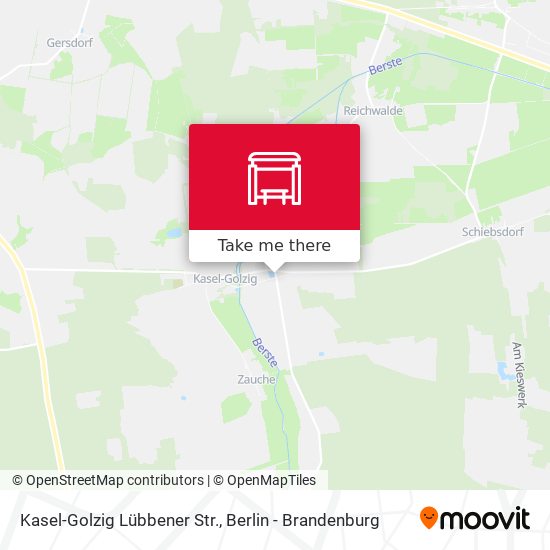 Kasel-Golzig Lübbener Str. map