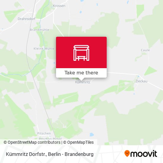 Kümmritz Dorfstr. map