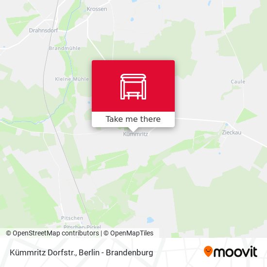 Kümmritz Dorfstr. map