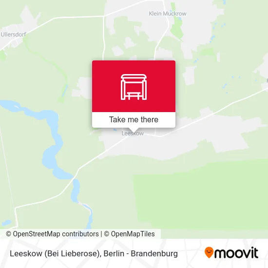 Leeskow (Bei Lieberose) map