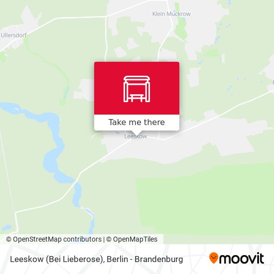 Leeskow (Bei Lieberose) map