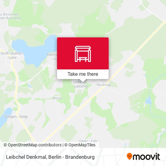 Leibchel Denkmal map