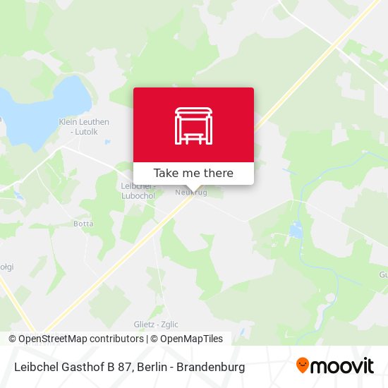 Leibchel Gasthof B 87 map